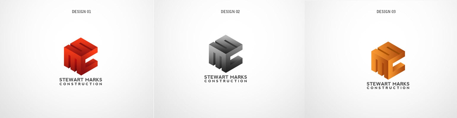 Stewart Marks Construction - Logo Concept Art