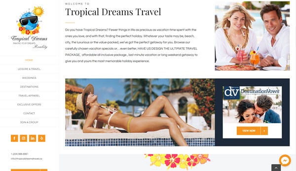 Tropical Dreams Travel